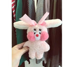 Kawaii Pink Bunny Plush for Cosparty and Fairy Kei Aesthetics - Cosparty