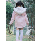 Kawaii Pink Bunny Windbreaker Winter Jacket - coat