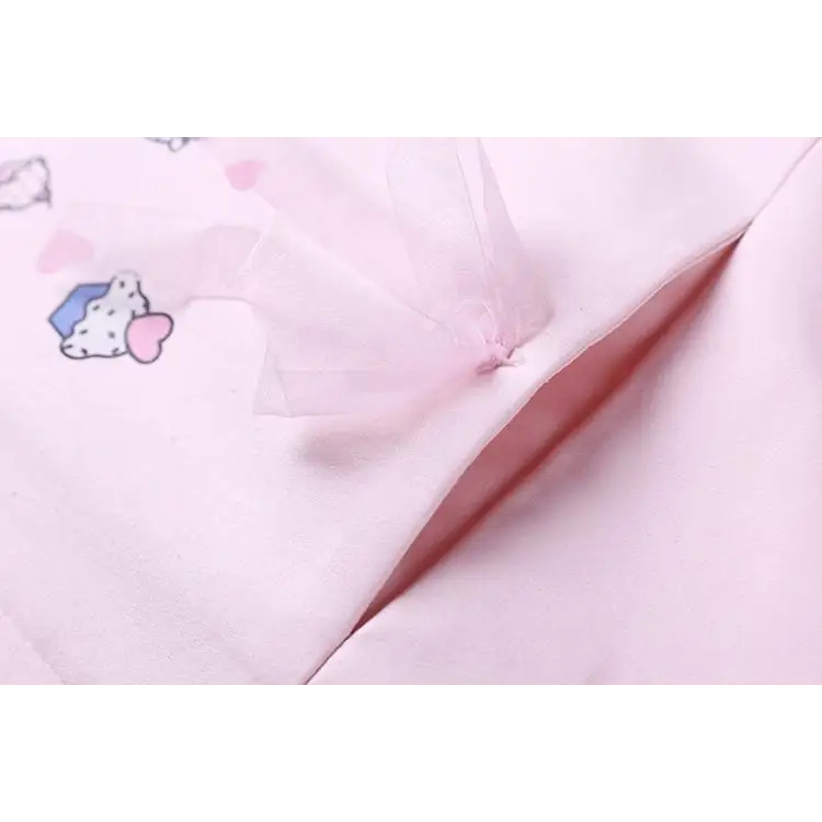 Kawaii Pink Bunny Windbreaker Winter Jacket - coat