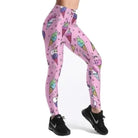 Kawaii Pink Ice Cream Sprinkles Yoga Pants for All - Day Comfort - Cosparty
