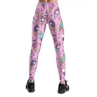 Kawaii Pink Ice Cream Sprinkles Yoga Pants for All - Day Comfort - Cosparty
