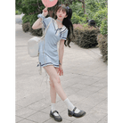 Kawaii Pink Princess Dress with Cozy Academia Vibes - Cosparty