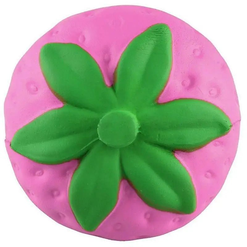 Kawaii Pink Strawberry Squishy Stress Reliever Toy - Cosparty