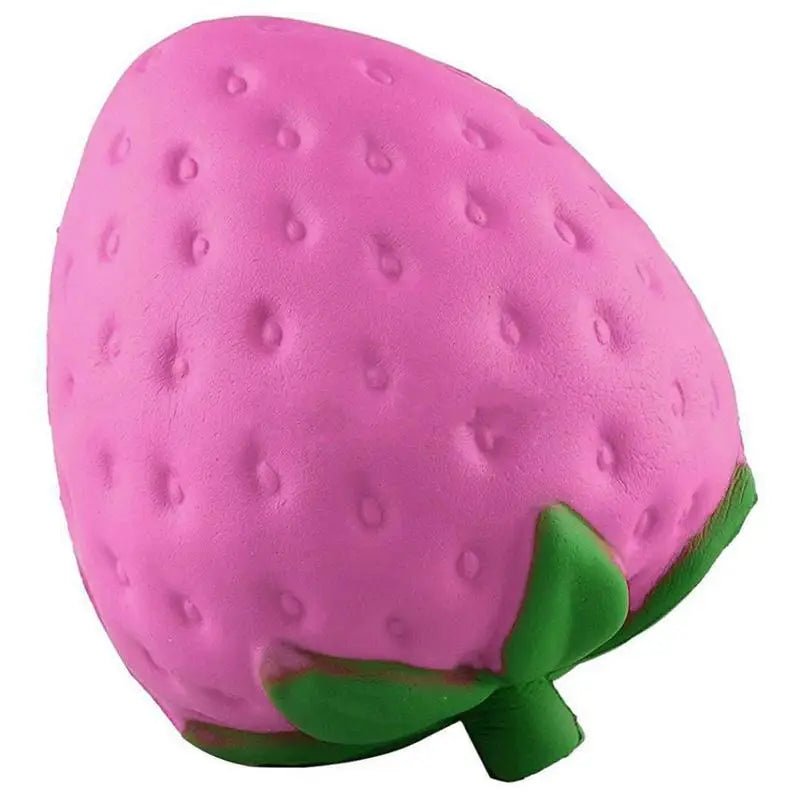 Kawaii Pink Strawberry Squishy Stress Reliever Toy - Cosparty