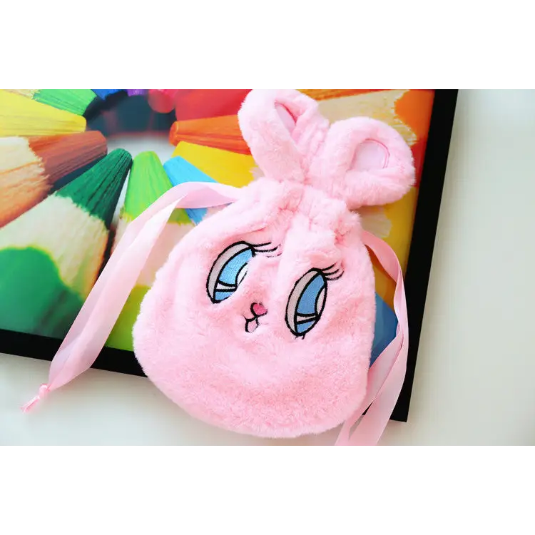 Kawaii Plush Bunny Bag for Pastel Princesses and Cosplay Events - Purse