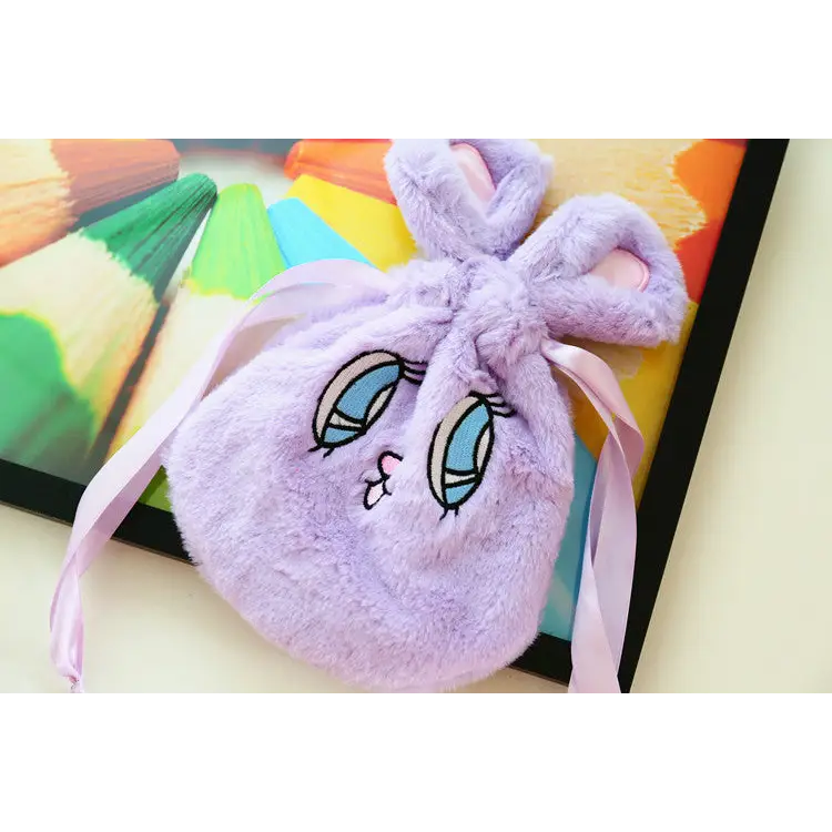 Kawaii Plush Bunny Bag for Pastel Princesses and Cosplay Events - Purse