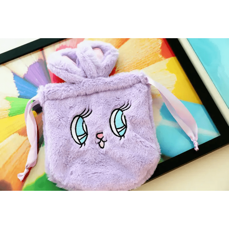 Kawaii Plush Bunny Bag for Pastel Princesses and Cosplay Events - Cosparty