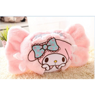 Kawaii Plush Pillow in Soft Pink with Adorable Designs - Plush