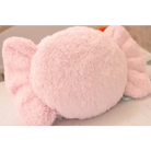 Kawaii Plush Pillow in Soft Pink with Adorable Designs - Plush