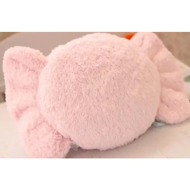 Kawaii Plush Pillow in Soft Pink with Adorable Designs - Plush