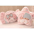 Kawaii Plush Pillow in Soft Pink with Adorable Designs - Cosparty