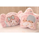 Kawaii Plush Pillow in Soft Pink with Adorable Designs - Plush