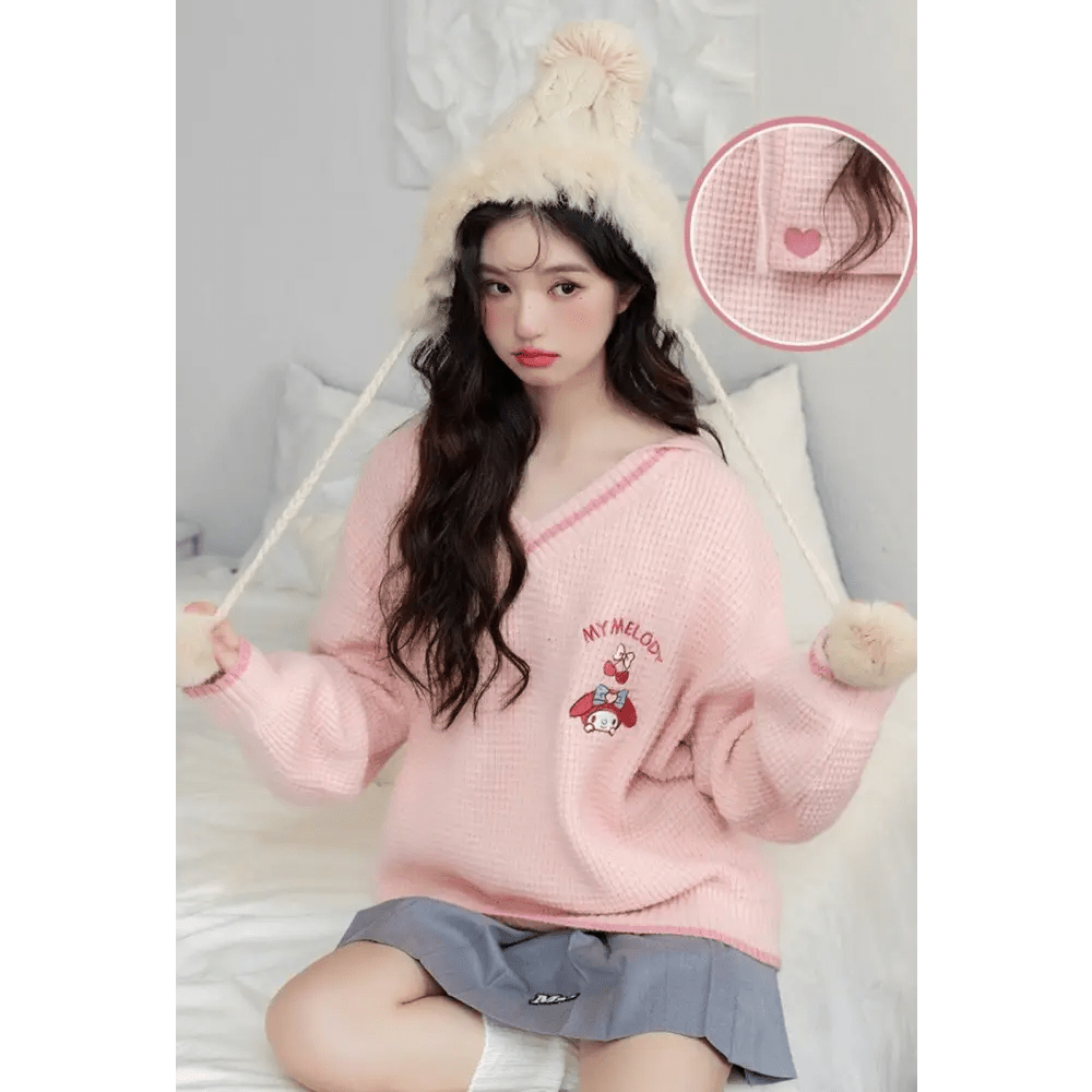 Kawaii Prepstar Sailor Pullover Sweater for Cute Cosplay Events - Cosparty