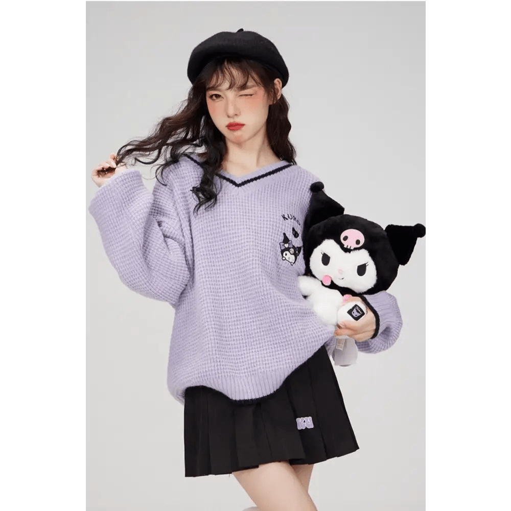Kawaii Prepstar Sailor Pullover Sweater for Cute Cosplay Events - Cosparty