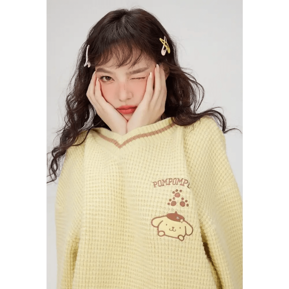 Kawaii Prepstar Sailor Pullover Sweater for Cute Cosplay Events - Cosparty