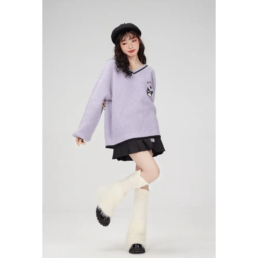 Kawaii Prepstar Sailor Pullover Sweater for Cute Cosplay Events - Cosparty