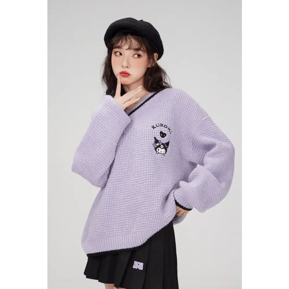 Kawaii Prepstar Sailor Pullover Sweater for Cute Cosplay Events - Cosparty