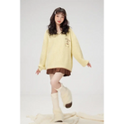 Kawaii Prepstar Sailor Pullover Sweater for Cute Cosplay Events - sweater