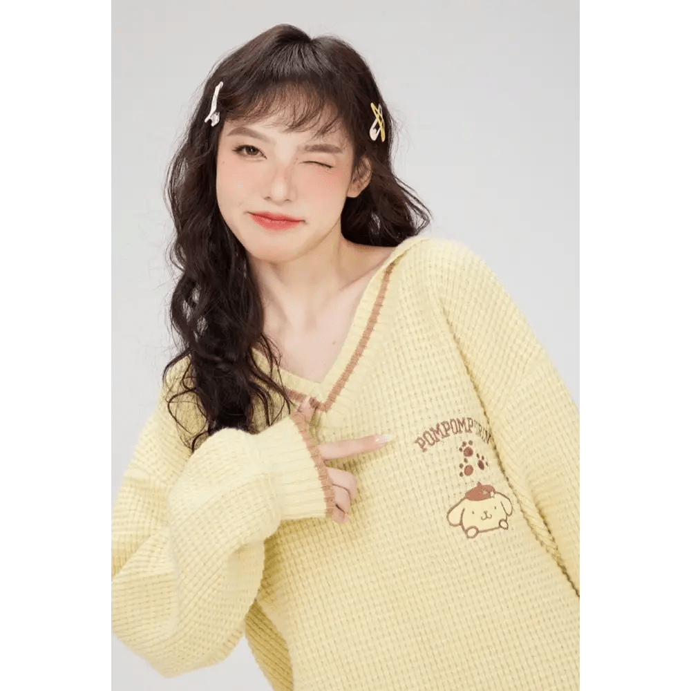 Kawaii Prepstar Sailor Pullover Sweater for Cute Cosplay Events - Cosparty