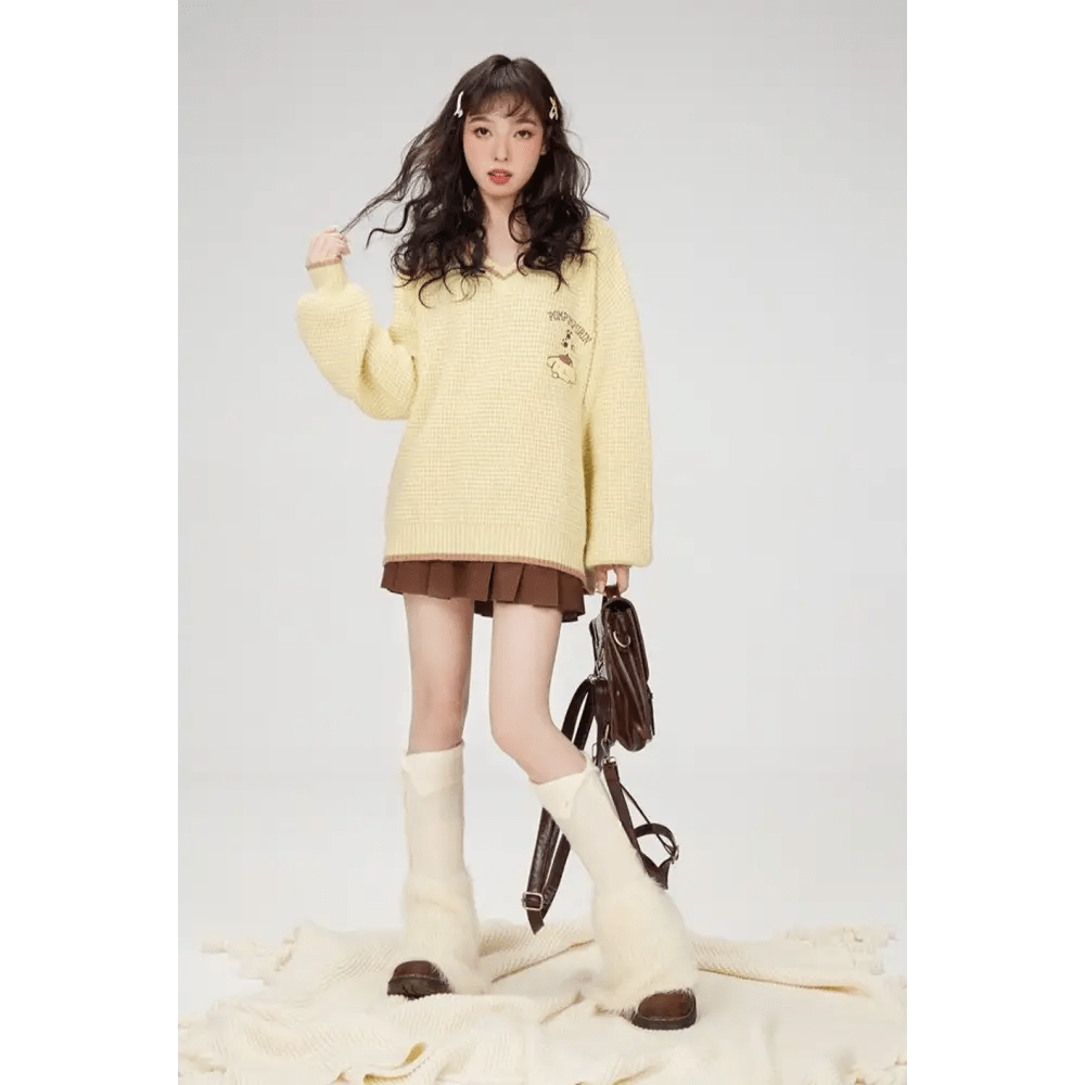 Kawaii Prepstar Sailor Pullover Sweater for Cute Cosplay Events - Cosparty