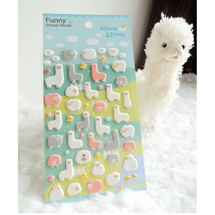 Kawaii Puffy 3D Stickers for Unique Fashion Statements - Cosparty