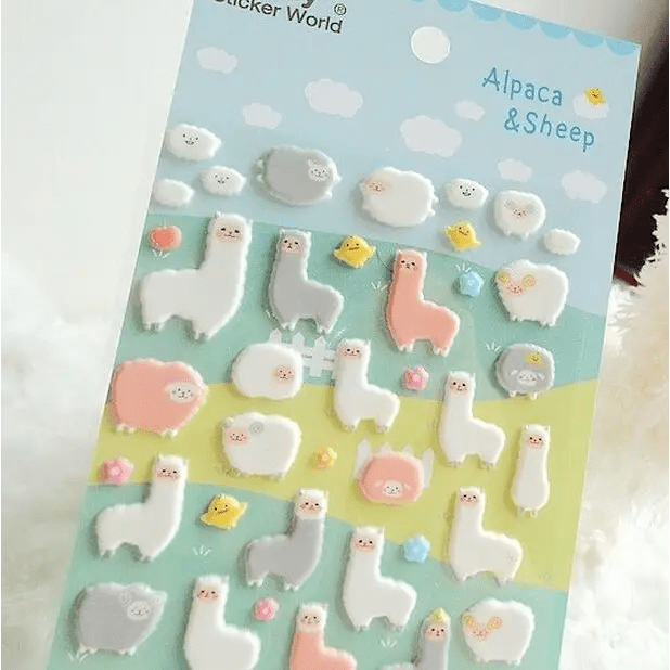 Kawaii Puffy 3D Stickers for Unique Fashion Statements - Cosparty