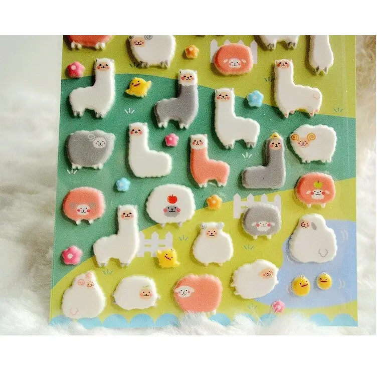 Kawaii Puffy 3D Stickers for Unique Fashion Statements - stickers