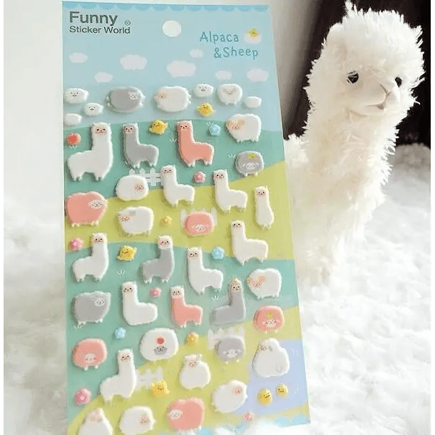 Kawaii Puffy 3D Stickers for Unique Fashion Statements - Cosparty