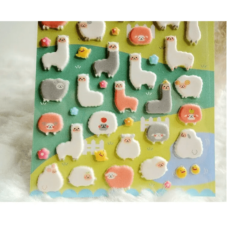 Kawaii Puffy 3D Stickers for Unique Fashion Statements - Cosparty