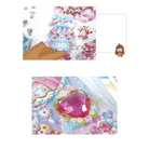 Kawaii Puffy Glitter Princess Stickers for Kids - Cosparty
