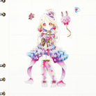 Kawaii Puffy Glitter Princess Stickers for Kids - Cosparty