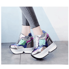 Kawaii Punk Rock Sequin Shoes Inspired by Harajuku Street Fashion - Cosparty