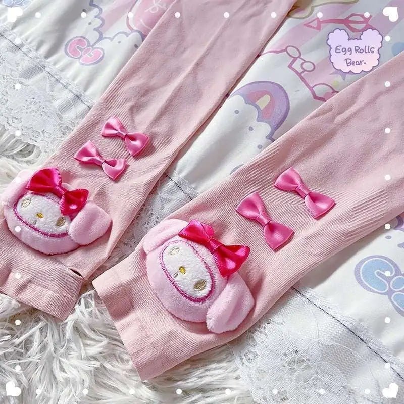 Kawaii Ribbon Arm Sleeves for Fairy - Kei Fashion in Pastel Colors - Cosparty