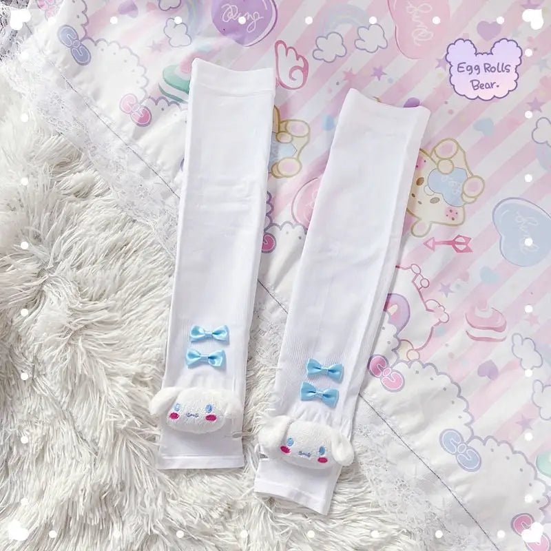 Kawaii Ribbon Arm Sleeves for Fairy - Kei Fashion in Pastel Colors - Cosparty