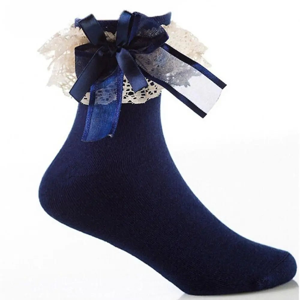 Kawaii Ruffled Trim Ankle Socks for a Cute Fashion Boost - Cosparty