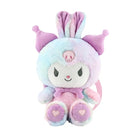 Kawaii Sanrio Character Plush Backpack with Ribbons and Embroidery - Backpack