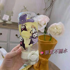 Kawaii Sanrio Water Bottle with Flip Top and Straw - Cosparty