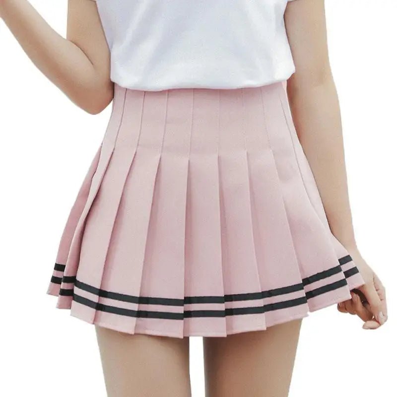Kawaii School Girl Tennis Skirt with Perfect Pleating - Cosparty