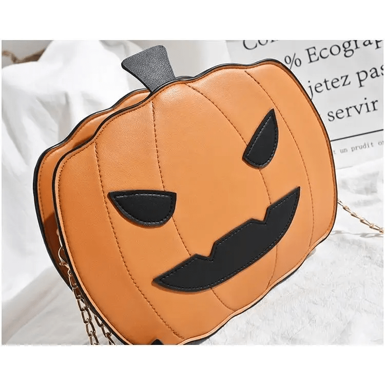 Kawaii Spooky Jack - O - Lantern Pumpkin Bag in New Condition - Cosparty