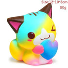 Kawaii Squishies (40+ Styles) - 12cm Playful Kitty - squishy