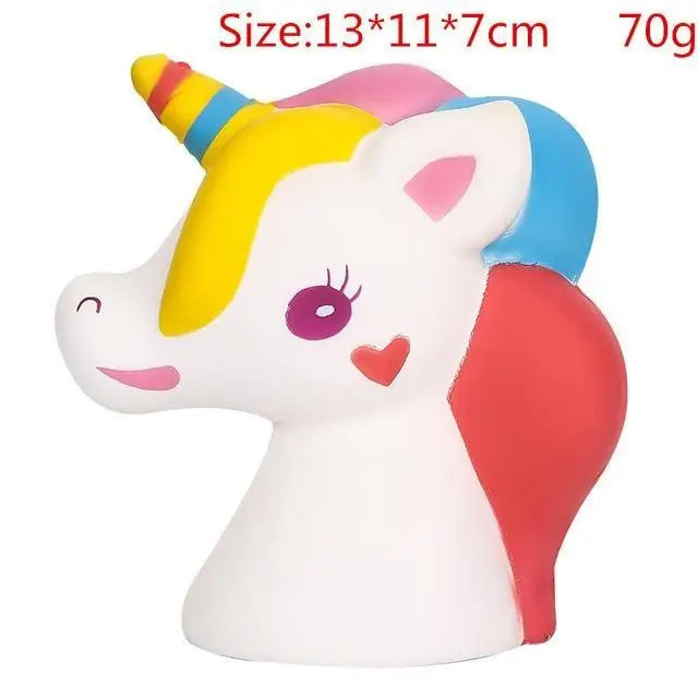 Kawaii Squishies (40+ Styles) - 13cm White Unicorn - squishy