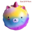 Kawaii Squishies (40+ Styles) - 10cm Rainbow Unicorn Ball - squishy