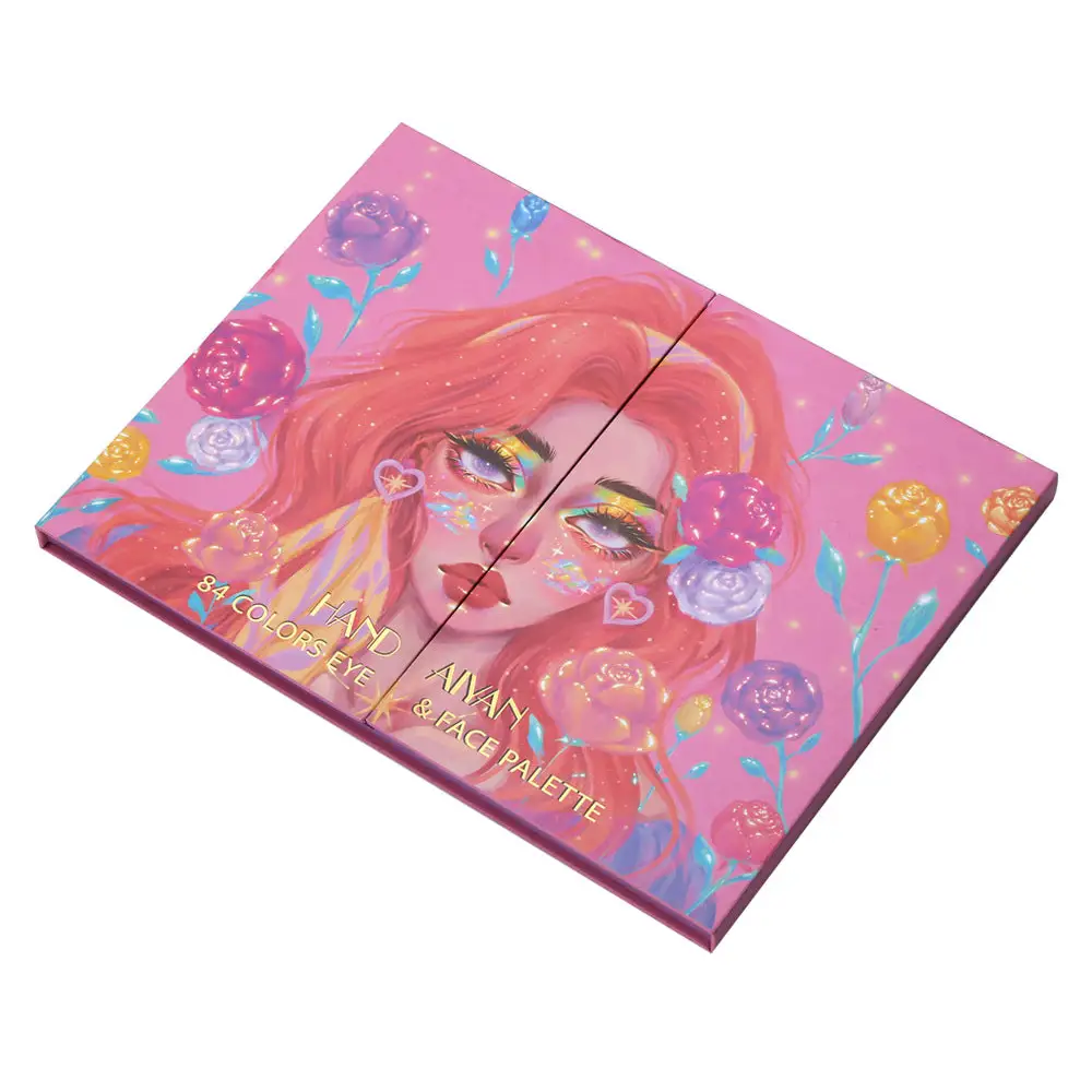 Kawaii Star Girl Ultimate Makeup Palette with 84 Pans - bag