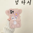 Kawaii Stellalou Inspired Fluffy iPhone Case for Cute Lovers - Phone Case