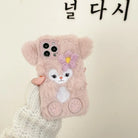 Kawaii Stellalou Inspired Fluffy iPhone Case for Cute Lovers - Cosparty