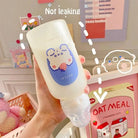 Kawaii Strawberry Bear Sippy Cup in Adorable Designs - cup