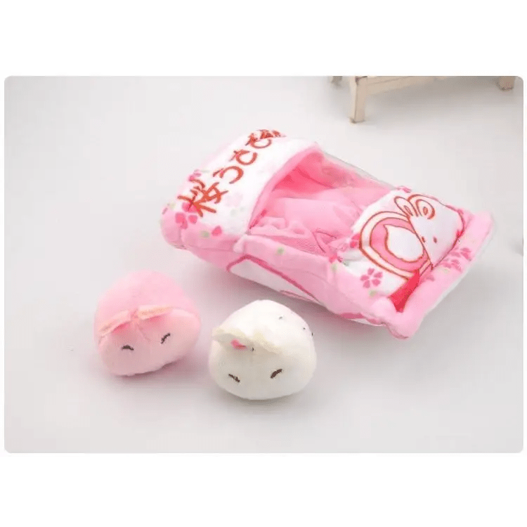 Kawaii Stuffies Inside with Adorable Baby Chicks and Pink Baby Buns - Cosparty