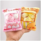 Kawaii Stuffies Inside with Adorable Baby Chicks and Pink Baby Buns - Cosparty