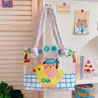 Transparent Kawaii Beach Bag - Bear Floaty - baby bun, bag, bags, beach, beach bags