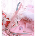 Kawaii Tassel Whip in Black and Pink for Playful Adventures - whip